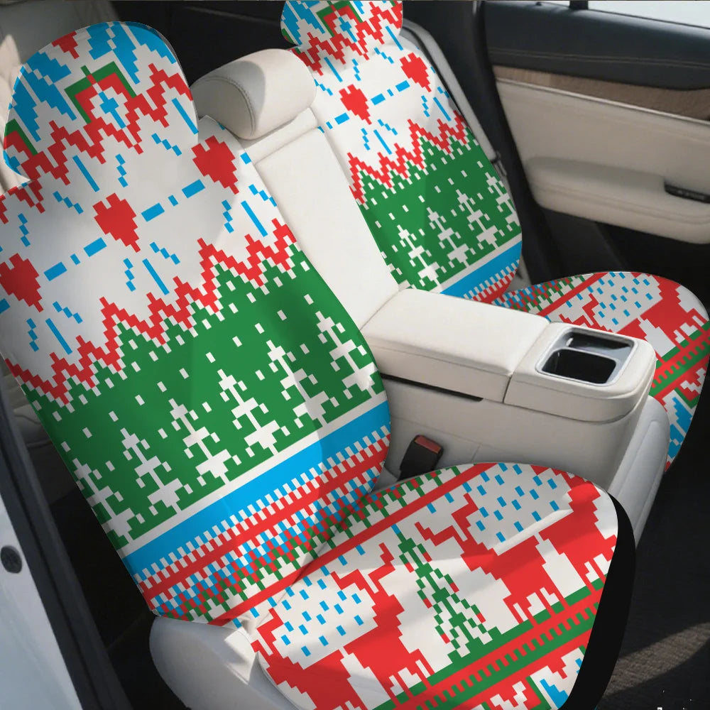 Fundas Navideñas para Asientos de Coche