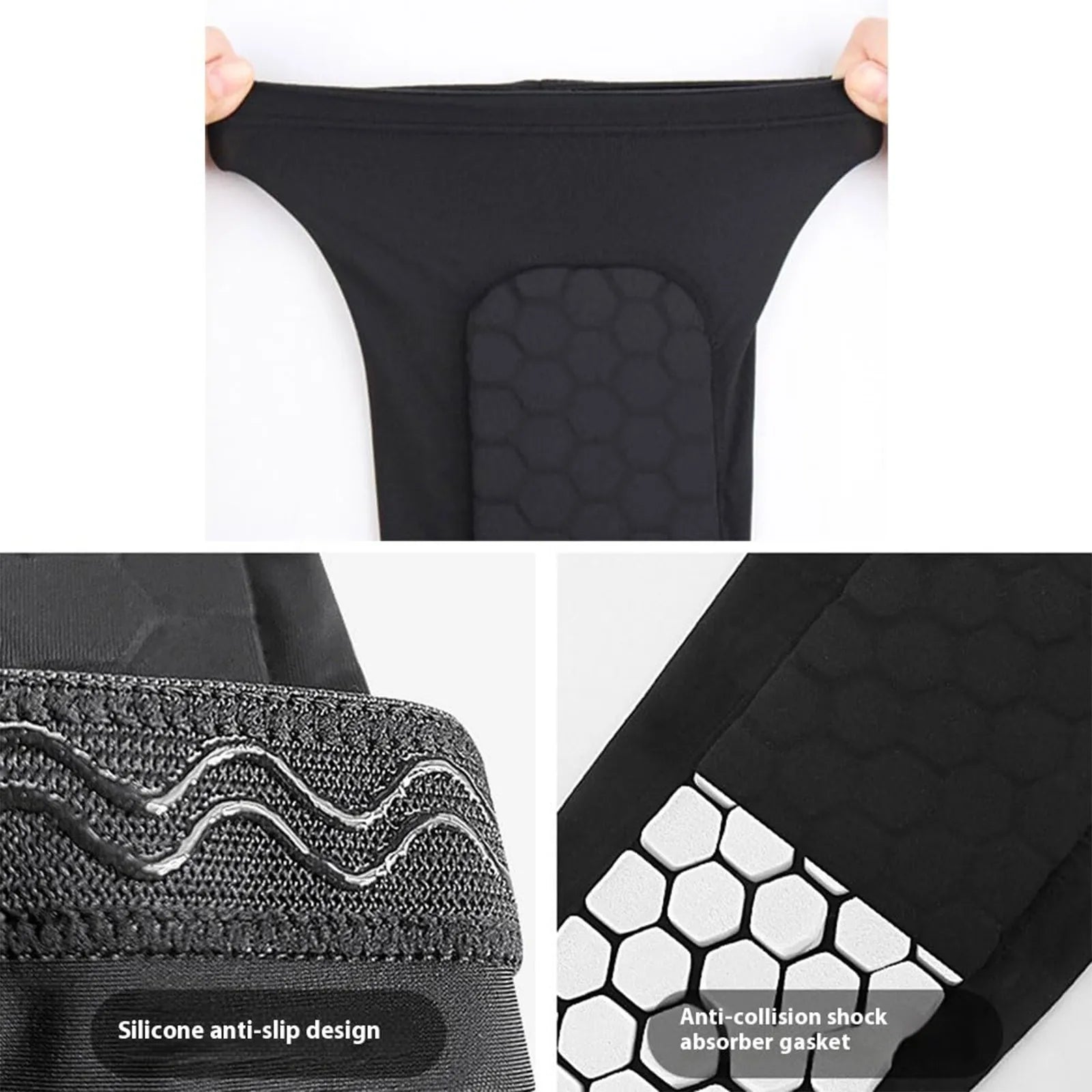 1 protège-tibias de football en nid d'abeille pour le sport, protection pour jambières, manchons de protection pour les jambes