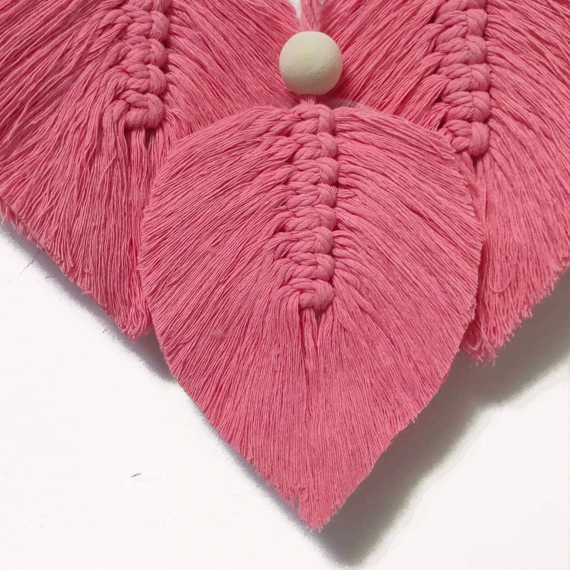 Décoration murale de maison de style bohème faite à la main, décoration suspendue pour pièce