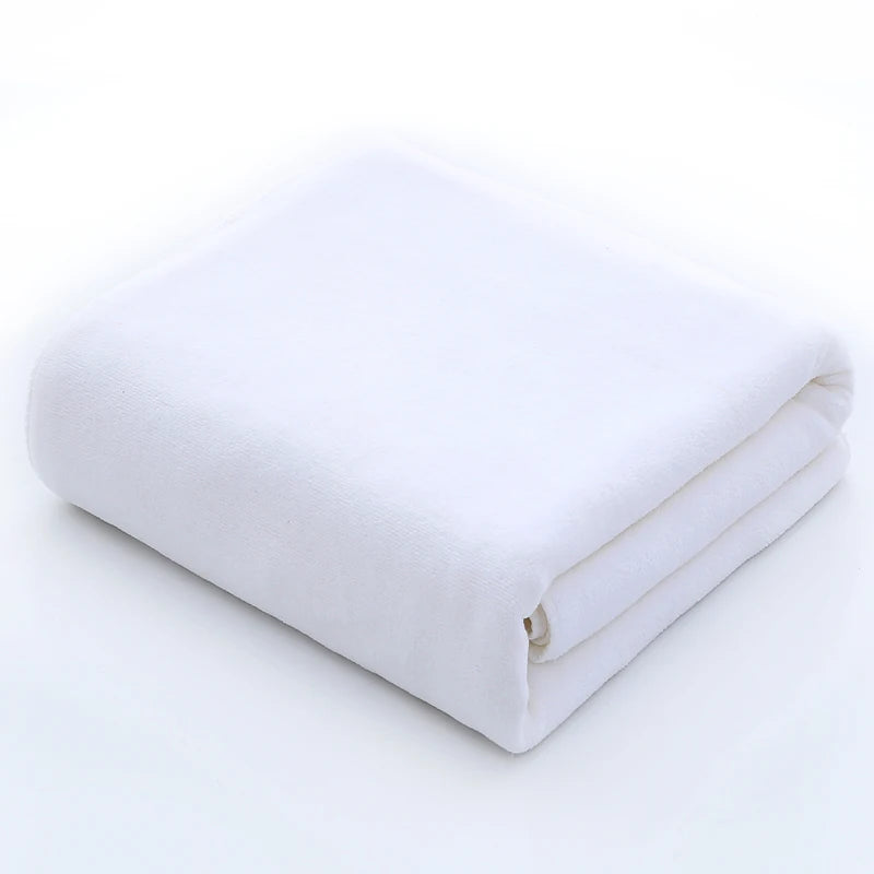 Serviette de bain salon de beauté bain de pieds grande serviette adulte plus épaisse que la microfibre douce et absorbante massage feuille spéciale