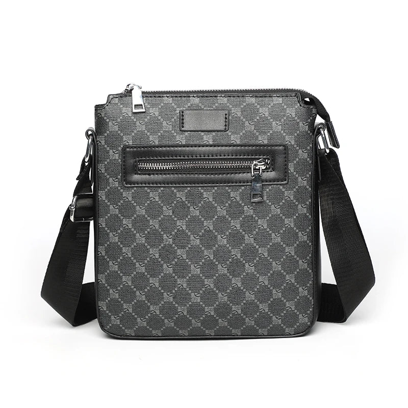 Sac bandoulière de marque de luxe pour hommes, nouveau sac messager décontracté pour homme, sac tendance pour homme, sac en cuir de créateur, sac à bandoulière