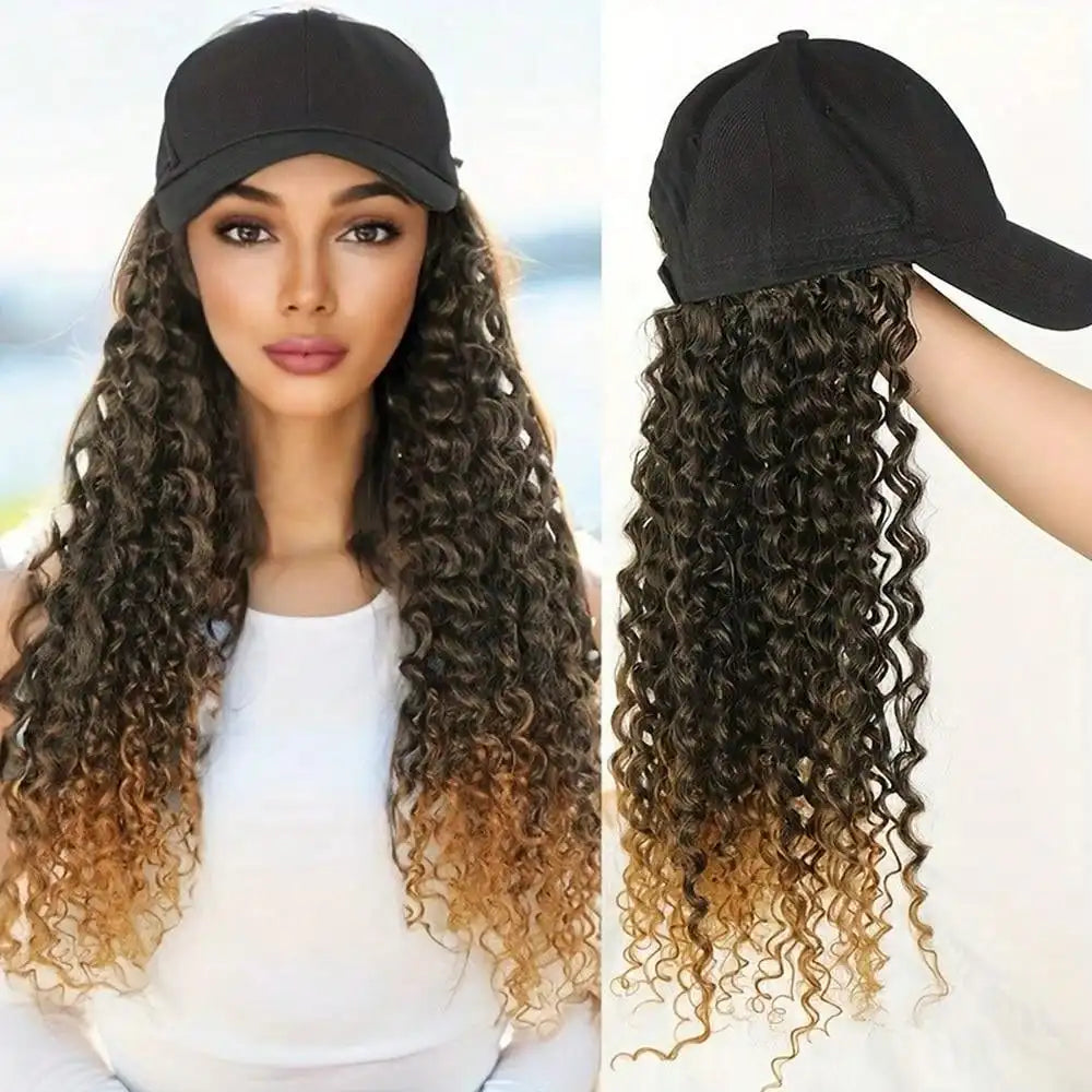 Long Hair Wig Hat