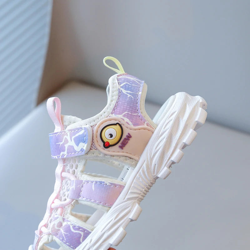 Zapatos para niños de 1 a 6 años, sandalias de bebé para exteriores al por mayor, diseño de sandalias para niños, sandalias de verano para playa