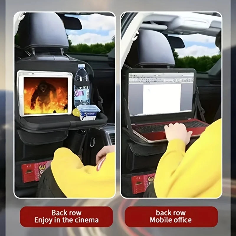 Multi-Pocket Car Seat Organizer