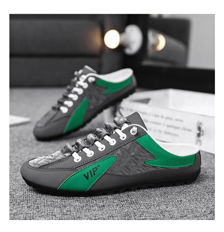 Zapatillas de verano para hombre, zapatos casuales de hombre de suela plana a la moda, zapatos de apoyo de suela suave, zapatillas de hombre Zapatos De Hombre