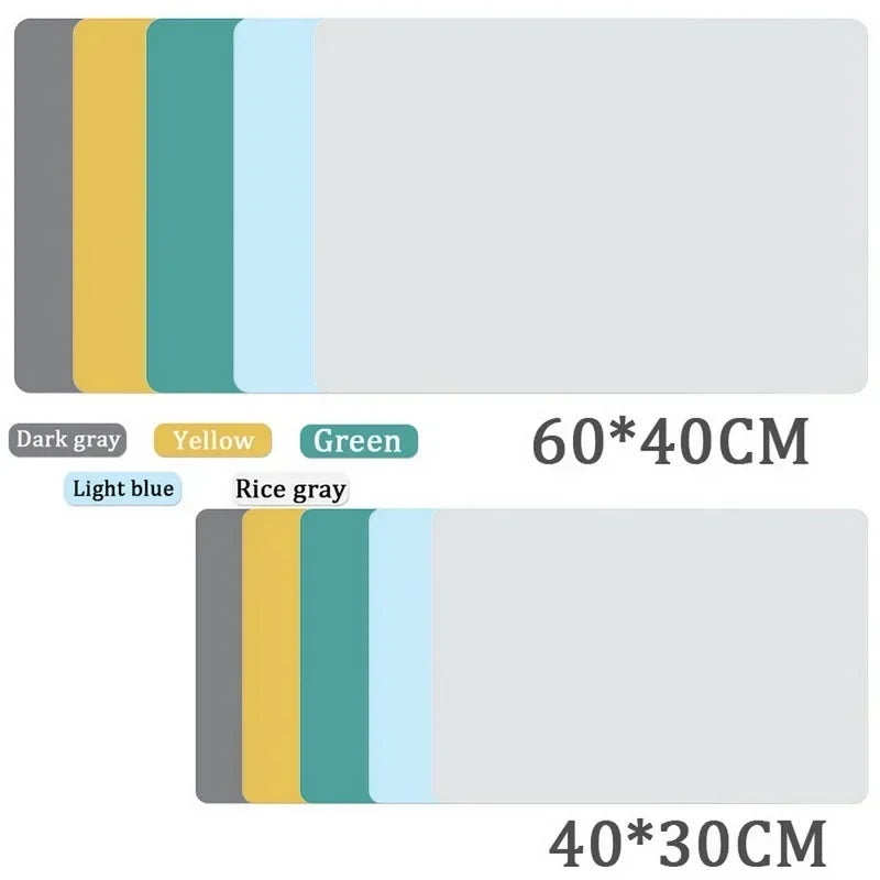Manteles Individuales de Silicona, Manteles Individuales para Niños, Manteles Individuales Impermeables Resistentes al Calor Antideslizantes para la Mesa del Comedor, Fáciles de Limpiar
