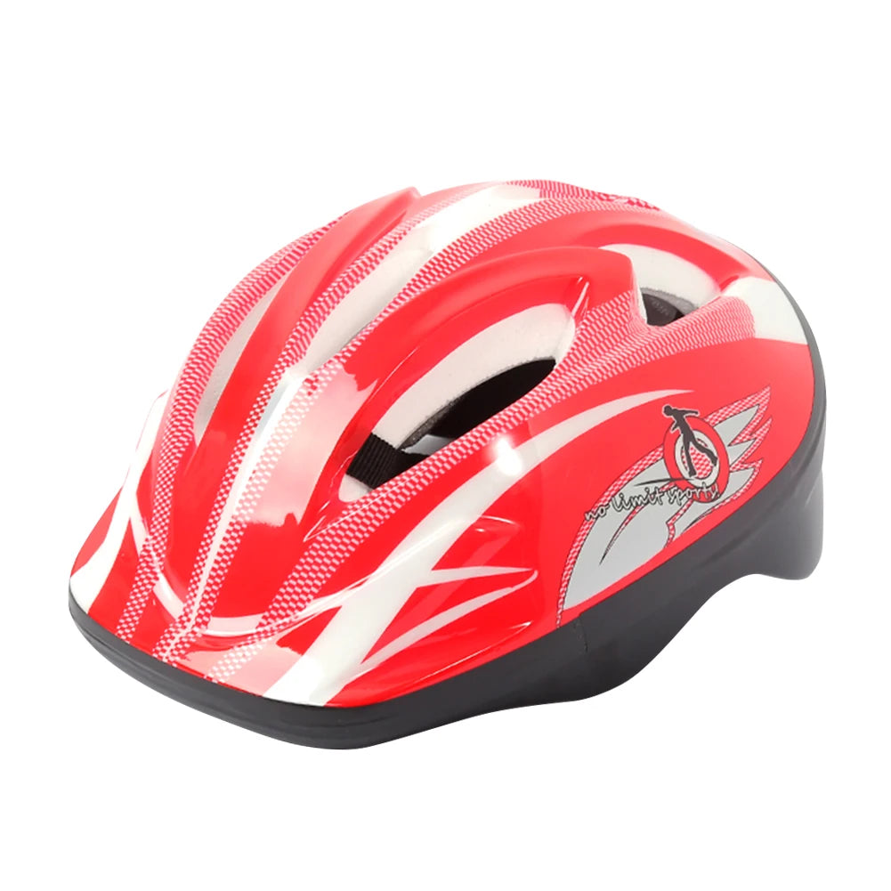 Casco para monopatín, patinete o bicicleta para niños, set de equipo de protección deportiva con rodilleras, coderas y muñequeras para niños y niñas, casco de esquí