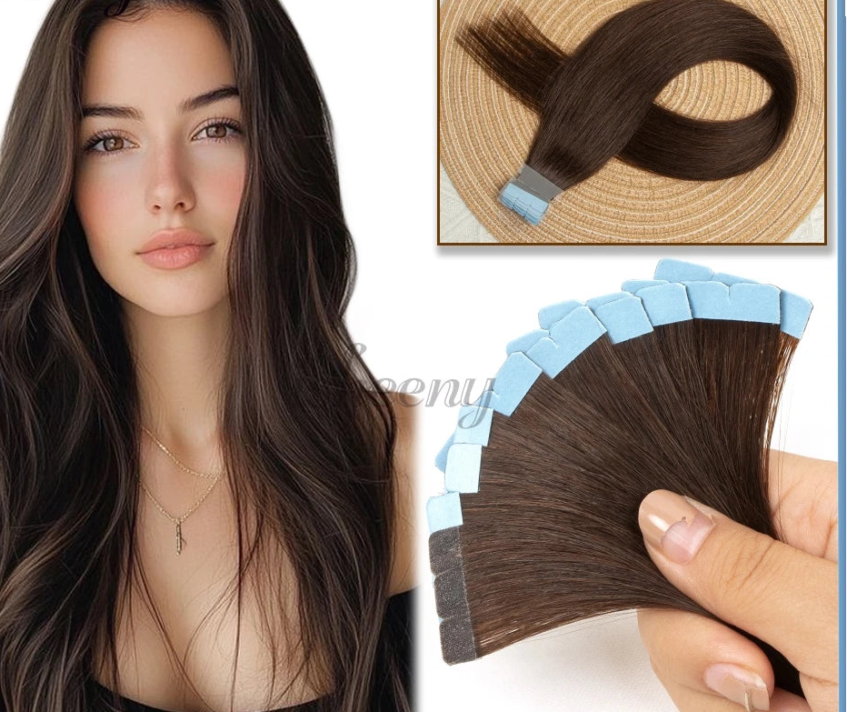 Extensions de cheveux Remy adhésives