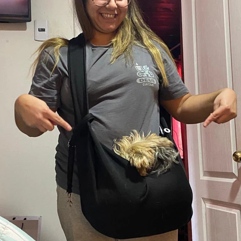 Bolsa Transportadora Ajustable para Perros, Bolsos de Hombro Individuales para Cachorros, Transportín Cómodo para Perros, Bolsillo Portabebés para Corgi