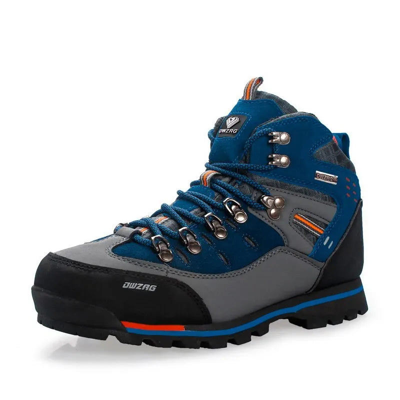 Zapatillas de senderismo para hombre, zapatillas de montañismo para exteriores, botas de nieve informales de moda de alta calidad para hombre