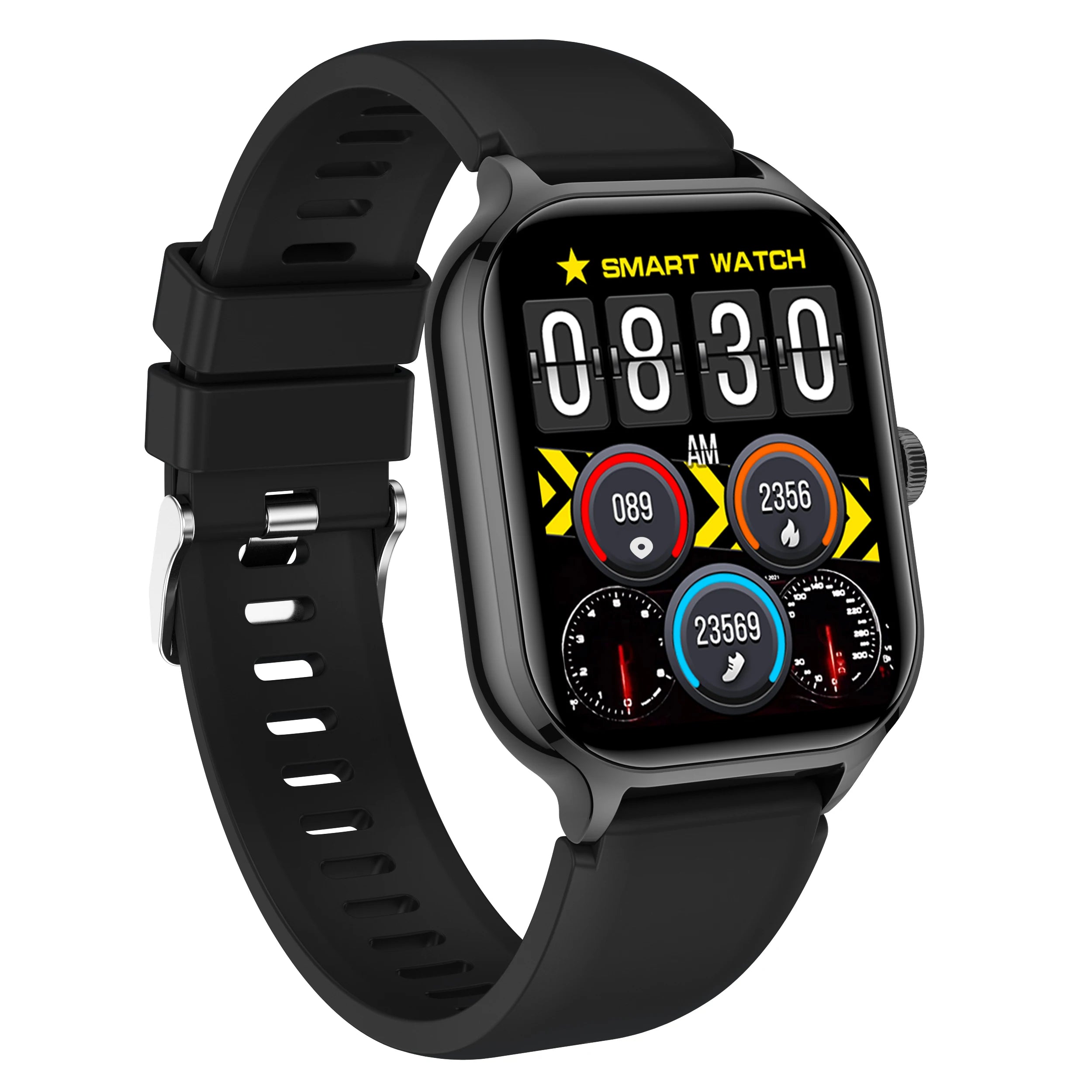 Reloj inteligente, llamadas inalámbricas, dial personalizable, fotografía remota, múltiples modos deportivos, compatible con iPhone/Android