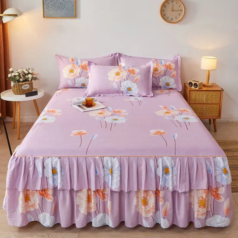 Par de fundas de almohada ultrasuaves con estampado floral