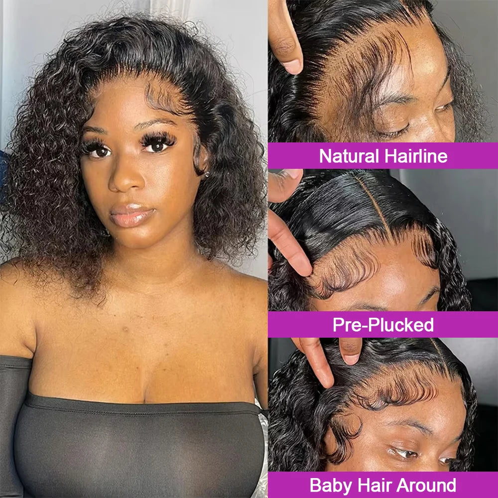 Deep Wave Bob Wig