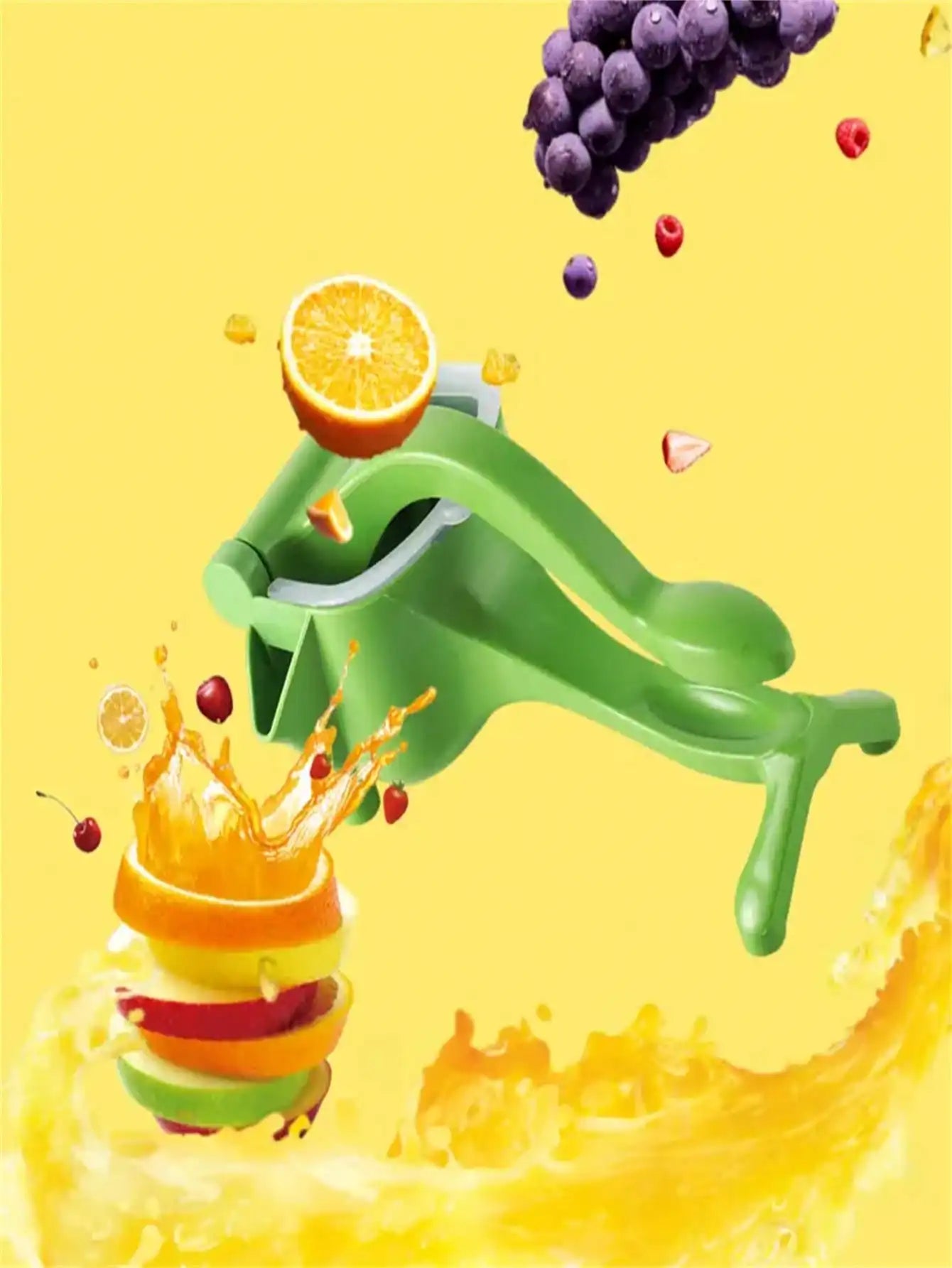 Multifunksjonell manuell fruktjuicer