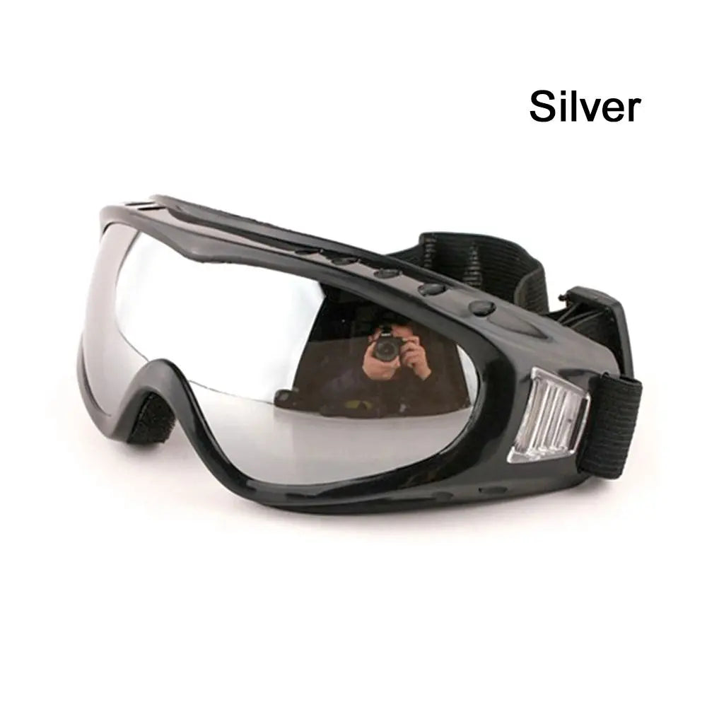 Gafas de esquí unisex para niños, invierno, a prueba de viento, a prueba de polvo, gafas para niños, marco de lente protectora para snowboard, moto, ciclismo
