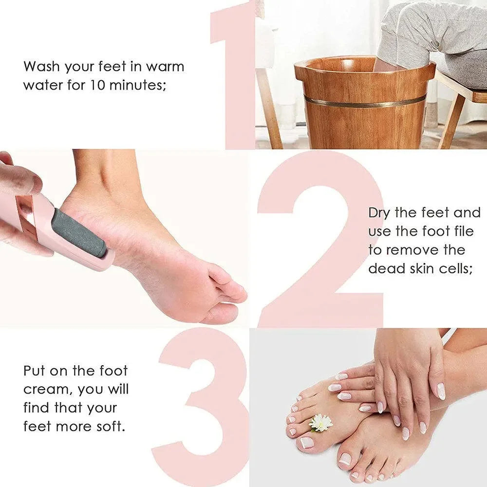 Herramientas de pedicura de molienda eléctrica, lima de papel de lija para pies, herramienta profesional para el cuidado de los pies, herramienta para eliminar callosidades de piel muerta y dura