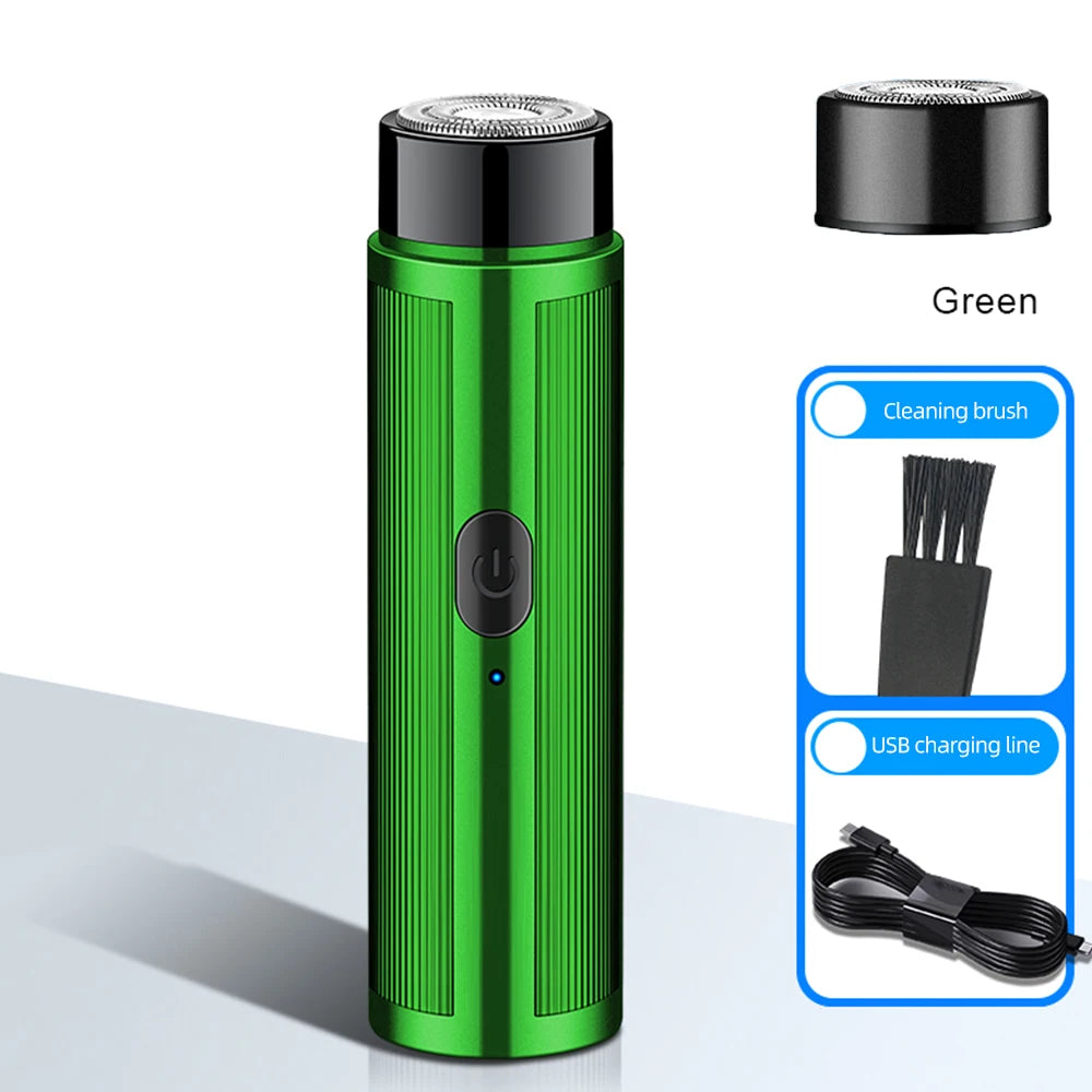 Mini afeitadora eléctrica recargable para hombres, depiladora, máquina de afeitar para mujeres, mini afeitadora para coches, herramientas de afeitado eléctrico