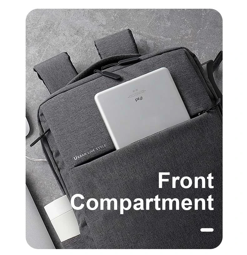 Mochila para portátil de 17.3 pulgadas, mochilas de viaje de gran capacidad, bolsa impermeable para portátil de 15.6 y 17.3 pulgadas, mochila de hombre con múltiples bolsillos