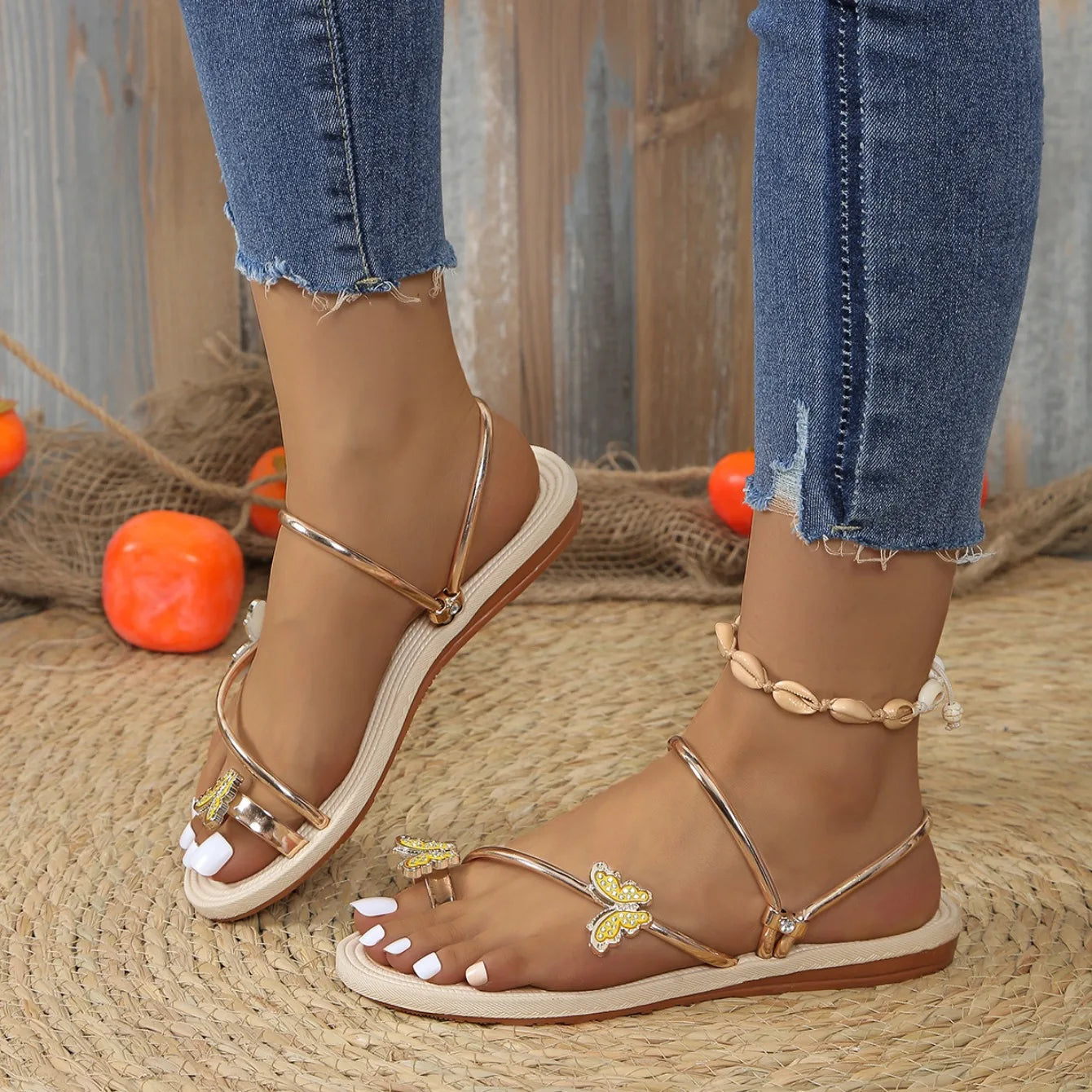 Dametøfler Nye sommermotesko for kvinner Strandtøfler Luksuriøse designersandaler Slides Dame Zapatos De Mujer