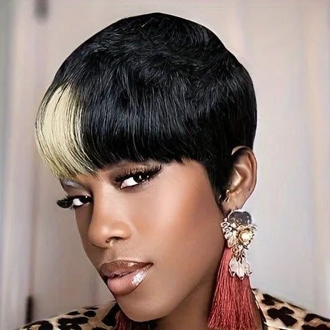 6" Retro Pixie Wig