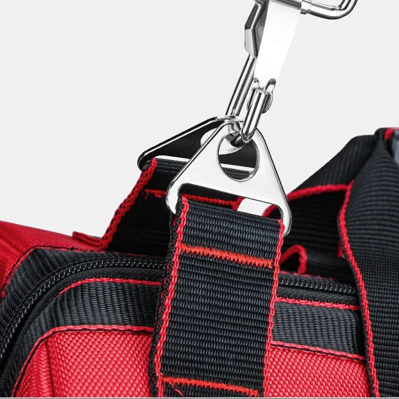 Bolsa de herramientas profesional, organizador de almacenamiento resistente para garaje, mochila de electricista, bolsa de herramientas, bolsas de ferretería