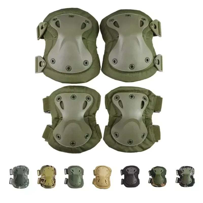 Tactical Knee Pad Elbow CS Military Protector Army Airsoft Outdoor Sport Hunting Kneepad Safety Gear Knee Protective Pads