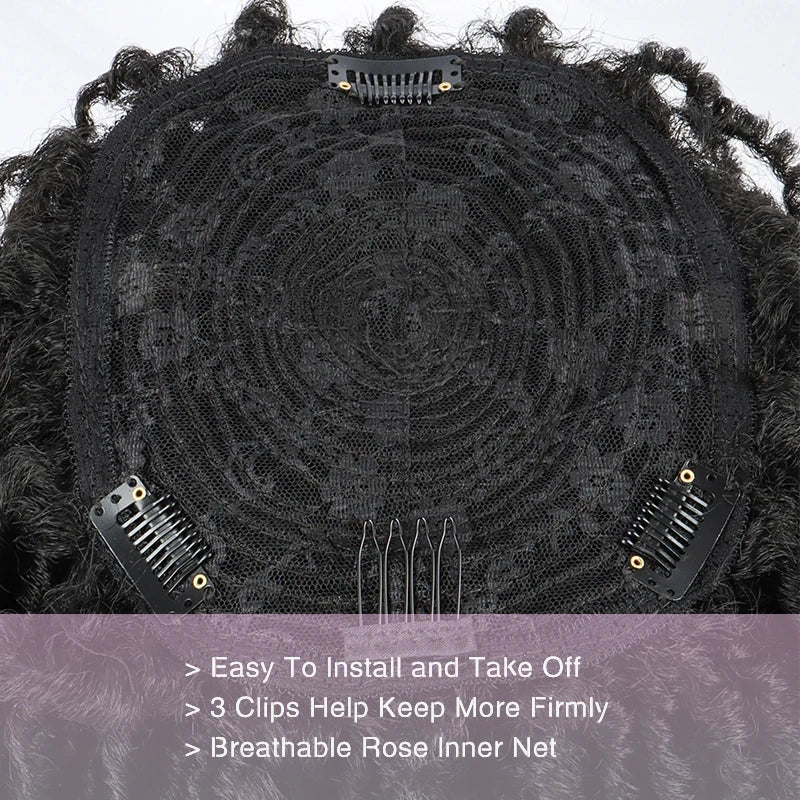Afro Curly Dreadlock Hair Topper