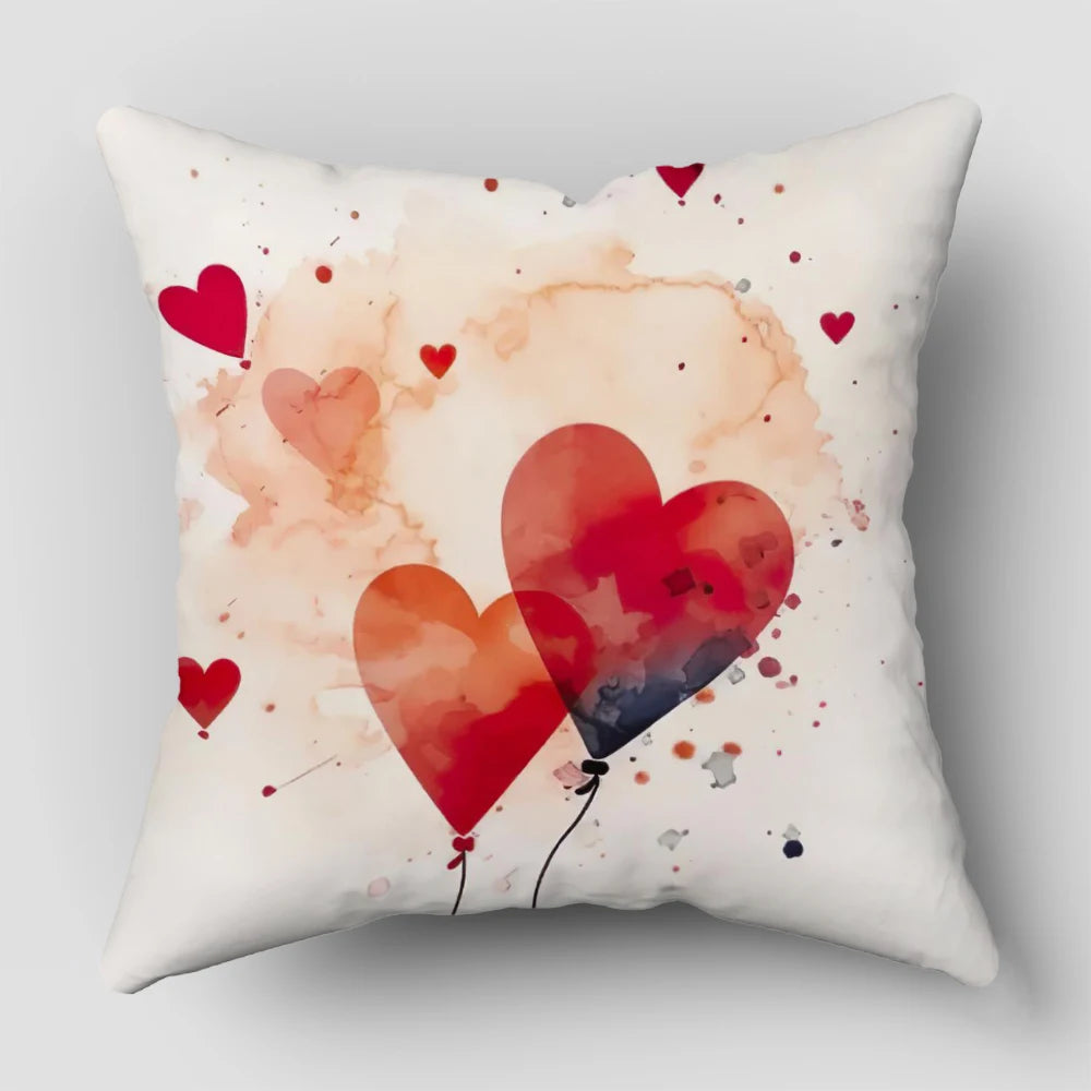 Heart Pillow Cover