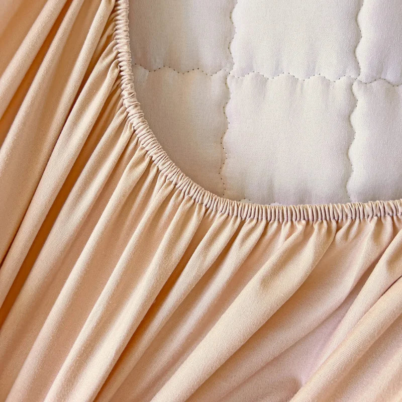 Waterproof Thickened Mattress Pad Protector Adjustable Durable Fitted Sheet Bed Covers Anti-mite Non-slip Bedspreads 150/160x200