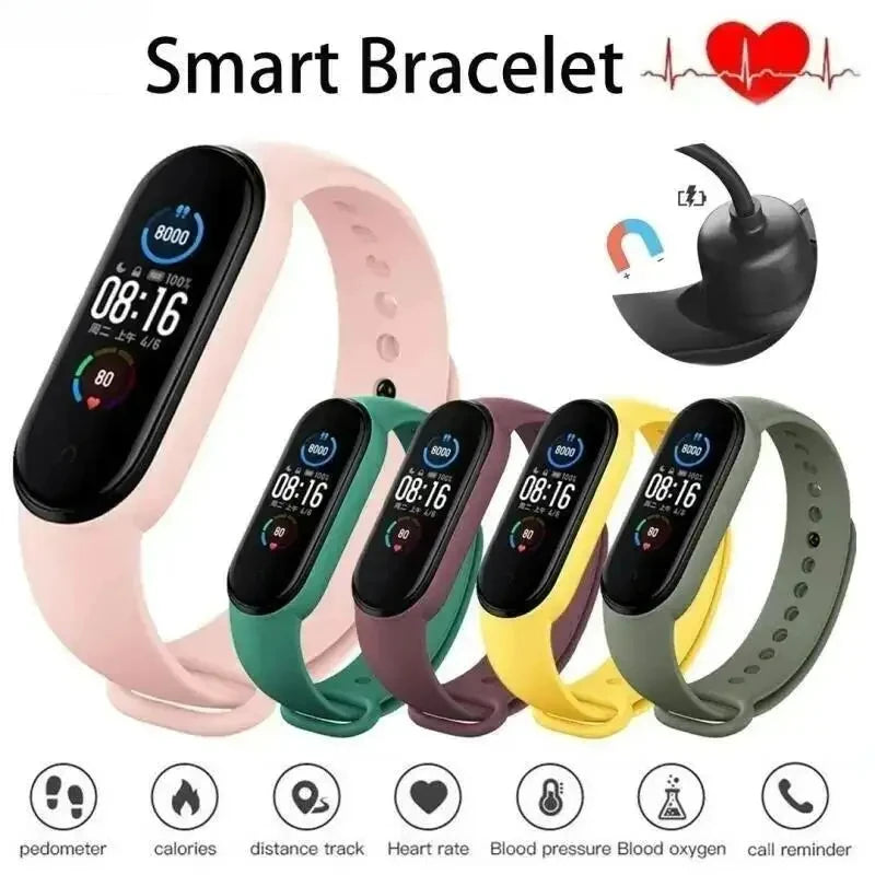 Smart Watches for Male and Female Students Sports Watches Bluetooth Synchronous Mobile Phone Information Smart Watches