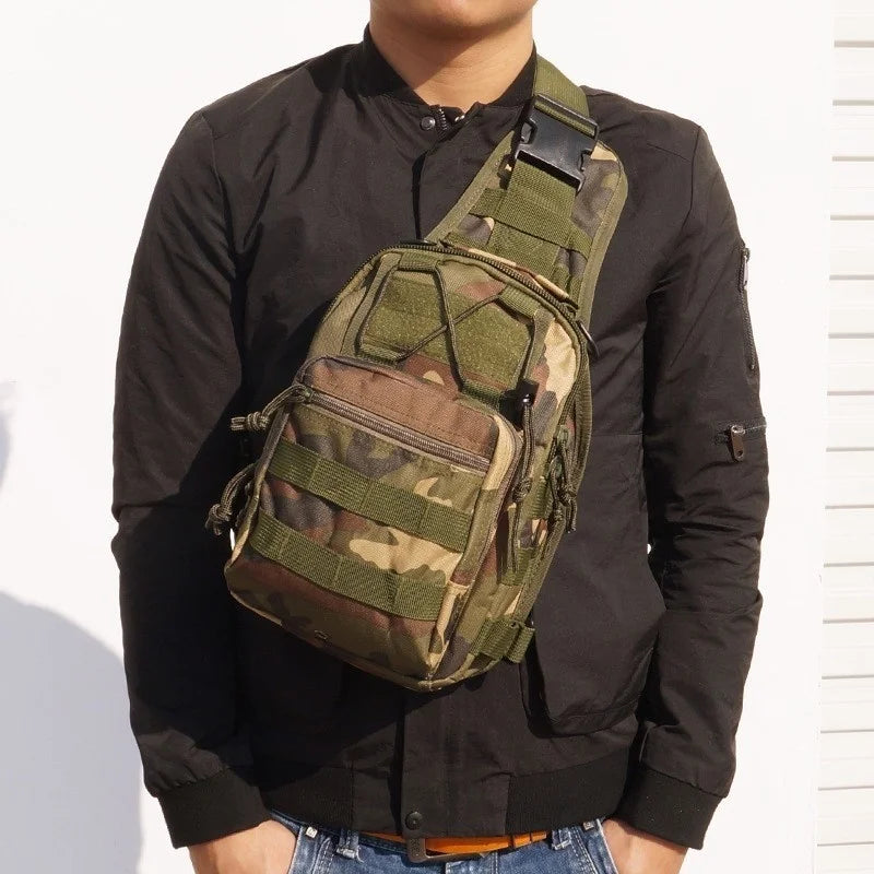 Mochila táctica de hombro Rover EDC para exteriores CCW, bandolera impermeable para senderismo, camping, bolsa de tiro oculta, mochila de caza