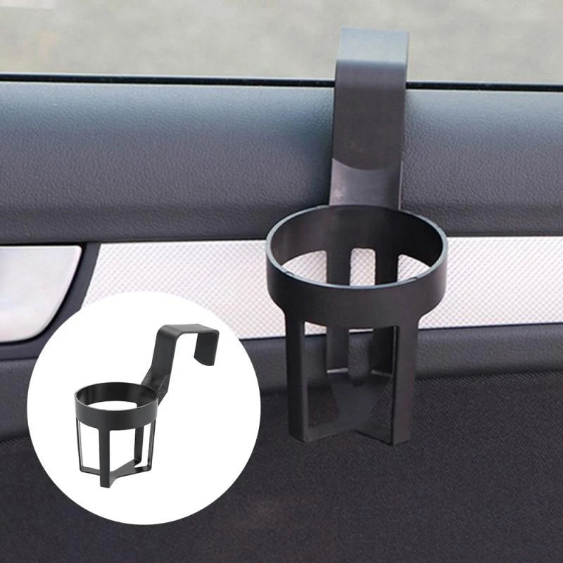 1 ud. Soporte de vaso para colgar en la puerta/ventana, soporte de almacenamiento para vaso de asiento trasero de coche