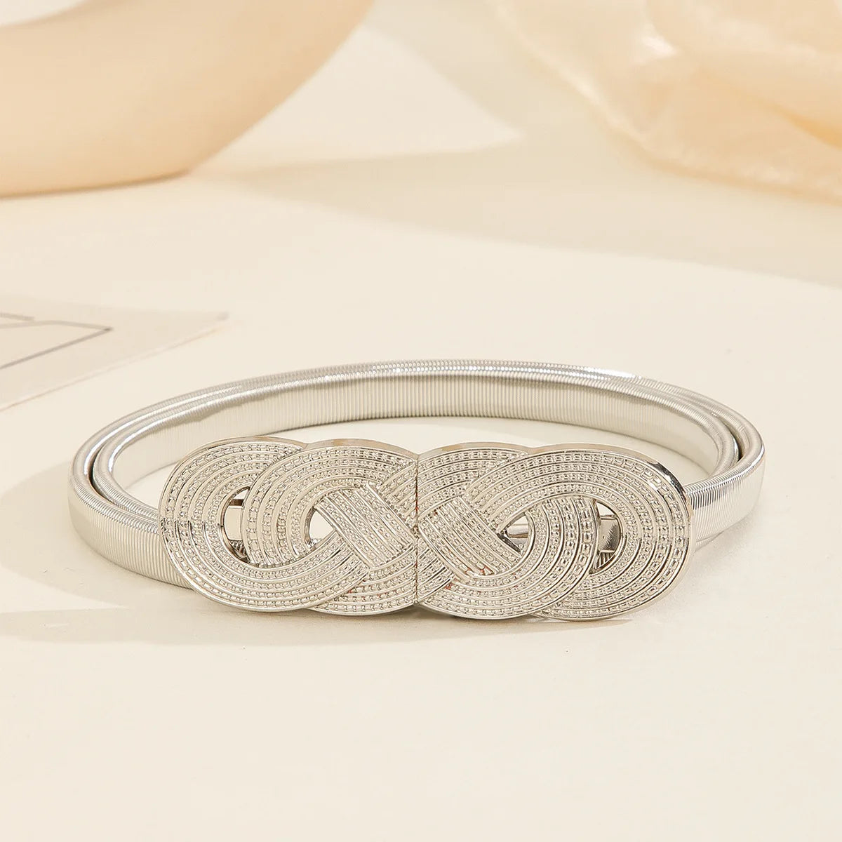 Metallic Chain Waist Belt