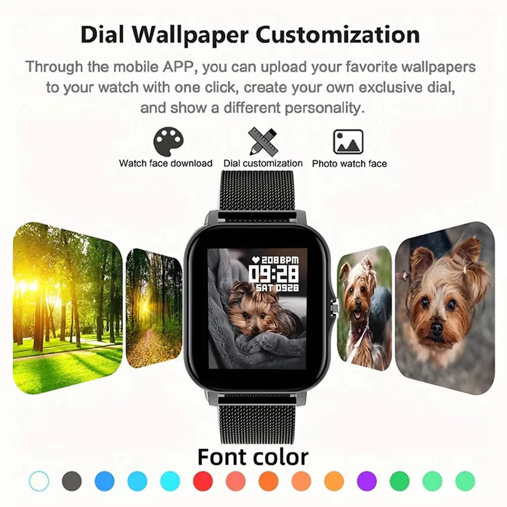 LAXASFIT Smart Fitness Watch