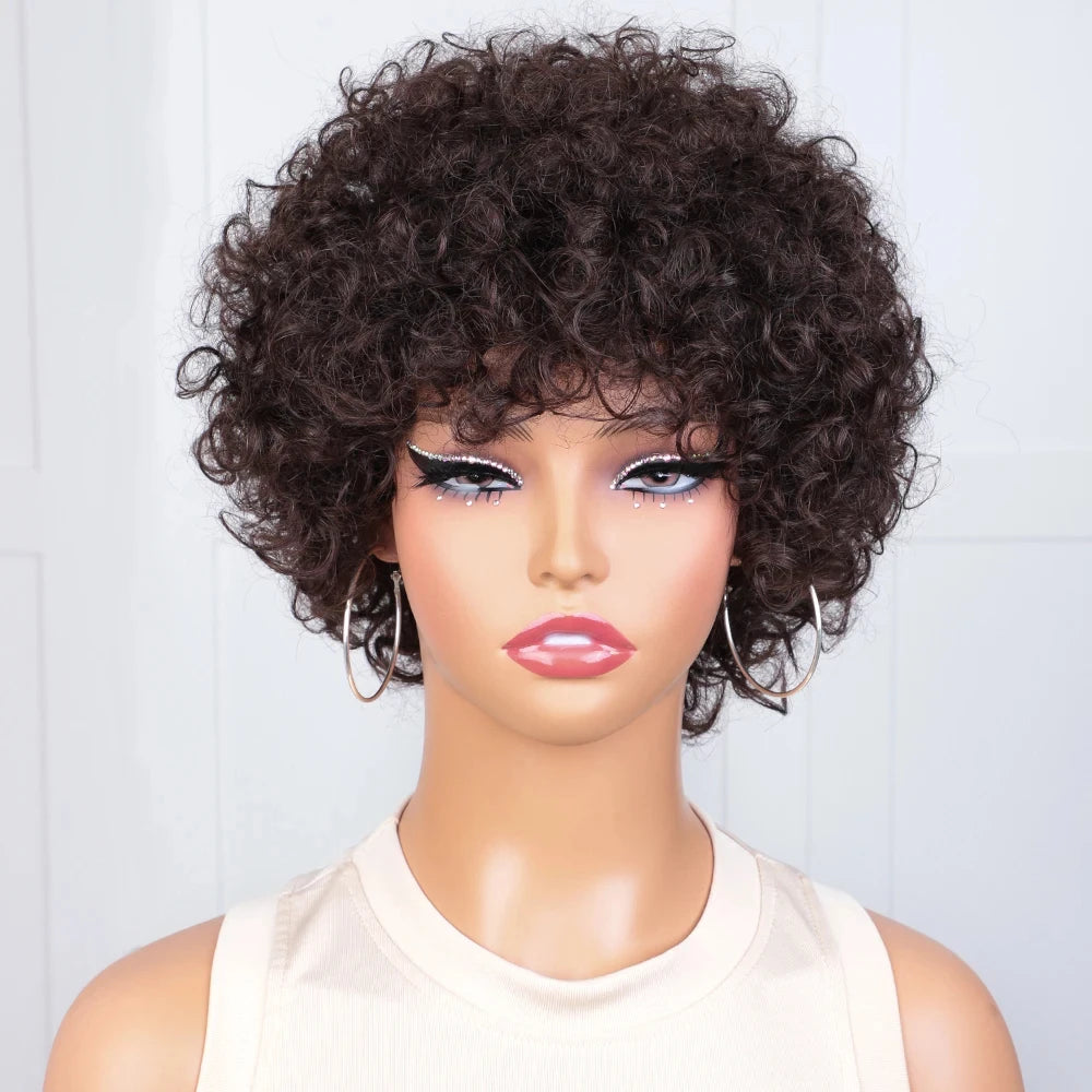 Jerry Curly Pixie Wig