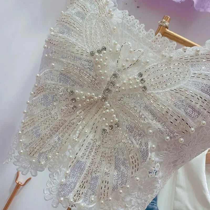Ropa de mujer, top corto sexy con abalorios pesados y estampado floral, top de encaje de mariposa, top corto que deja el ombligo al descubierto, camiseta de tirantes de verano.