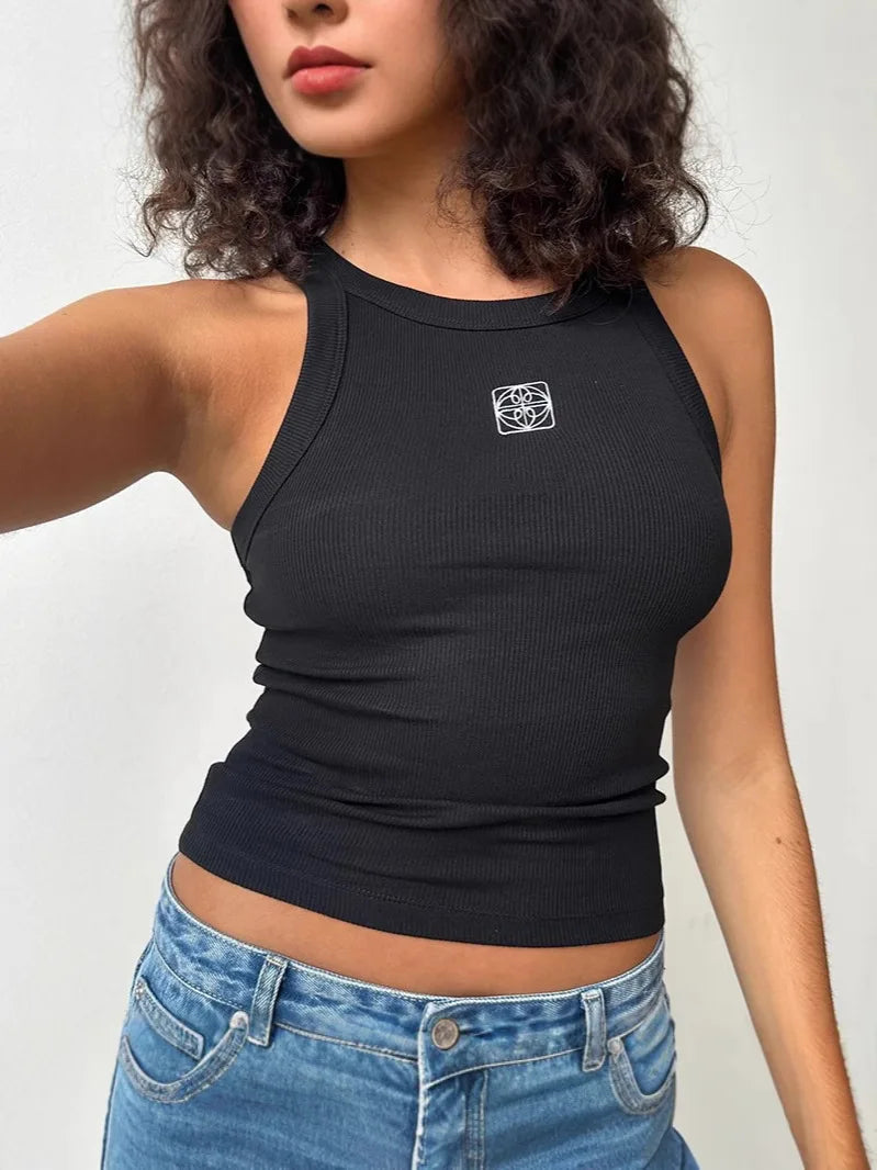Women Summer Top Gothic Women Corset Y2k Women's Cropped Tops Sexy Summer Female T-shirt Punk & Camis Baby Tees Vintage 