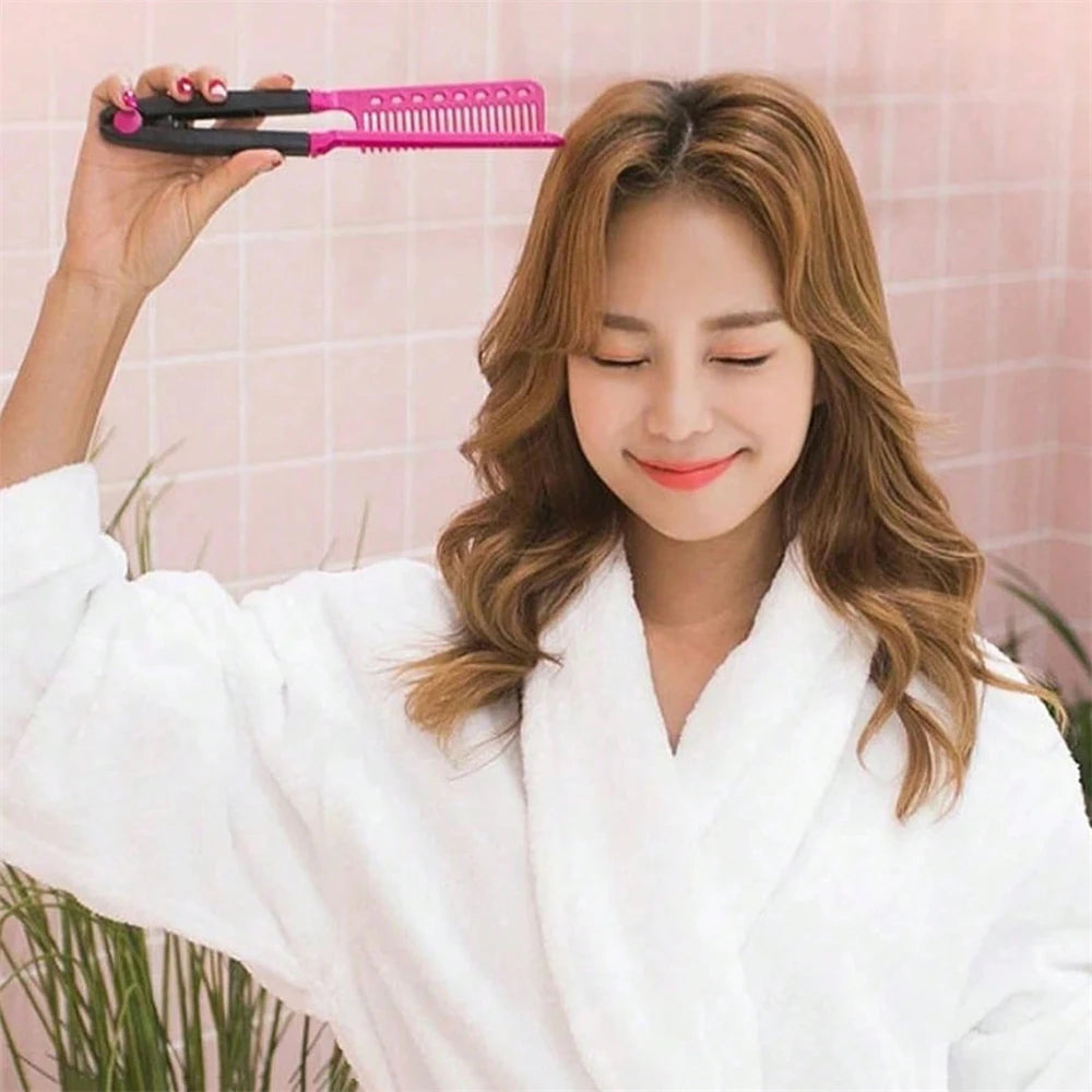 V-Type Straightening Comb