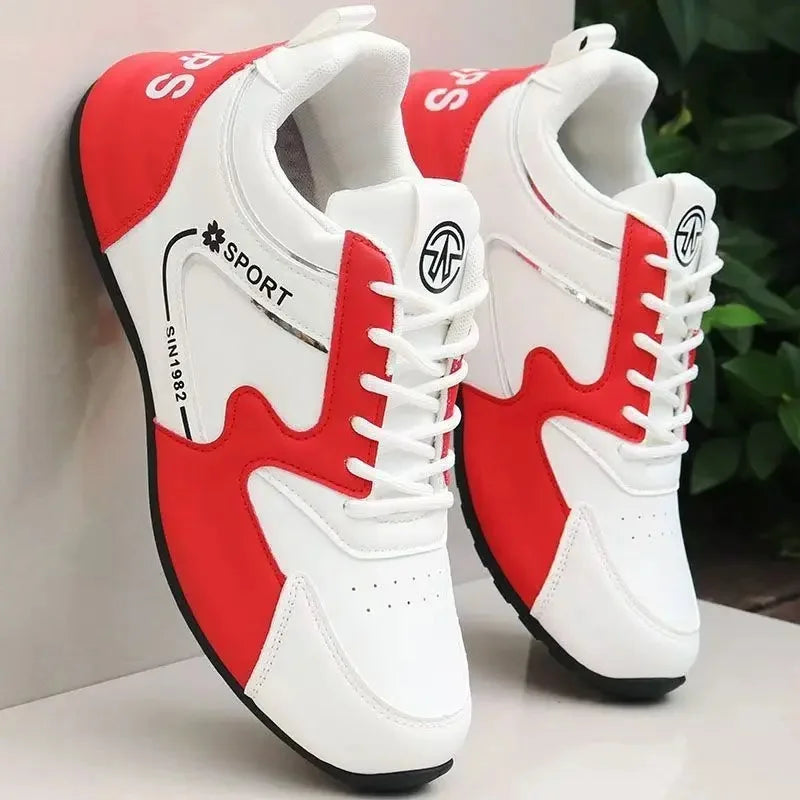 Zapatos de hombre a la moda, casuales de otoño, ligeros, impermeables, antideslizantes, deportivos, estilo "Dad Shoes", resistentes al desgaste para mediana edad y jóvenes