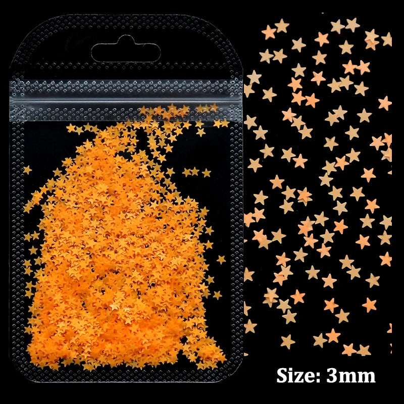 2g Holographic Nail Art Glitter Shiny Sweet Love Red Heart Flakes Sequins 3D Nail Paillette Manicure Valentine's Day Decorations
