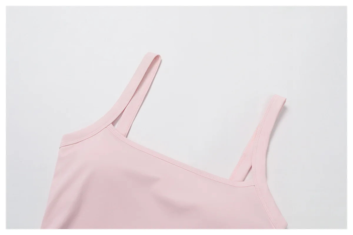 Conjunto de camiseta y falda de tenis para mujer, ropa deportiva de verano, bádminton, golf, yoga, correr al aire libre, color negro, blanco, rosa.