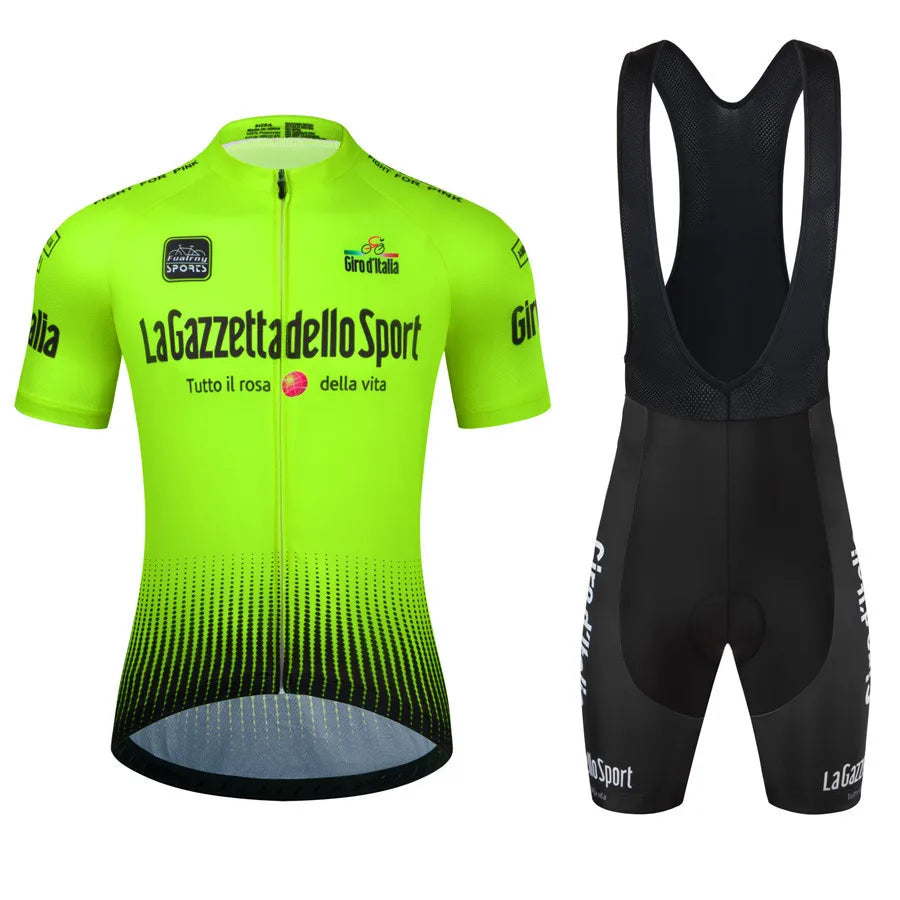Tour Of Italy Ropa De Ciclismo Maillot Conjunto De Verano Bicicleta De Carretera De Manga Corta Ropa De Ciclismo Hombre Conjunto De Maillot Mtb Ropa Deportiva