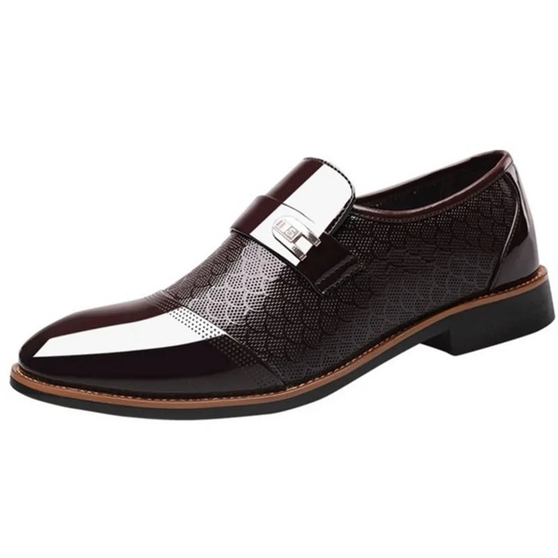 Mocasines Formales Negros Italianos – Elegantes, Estilizados y Perfectos para Bodas o Negocios