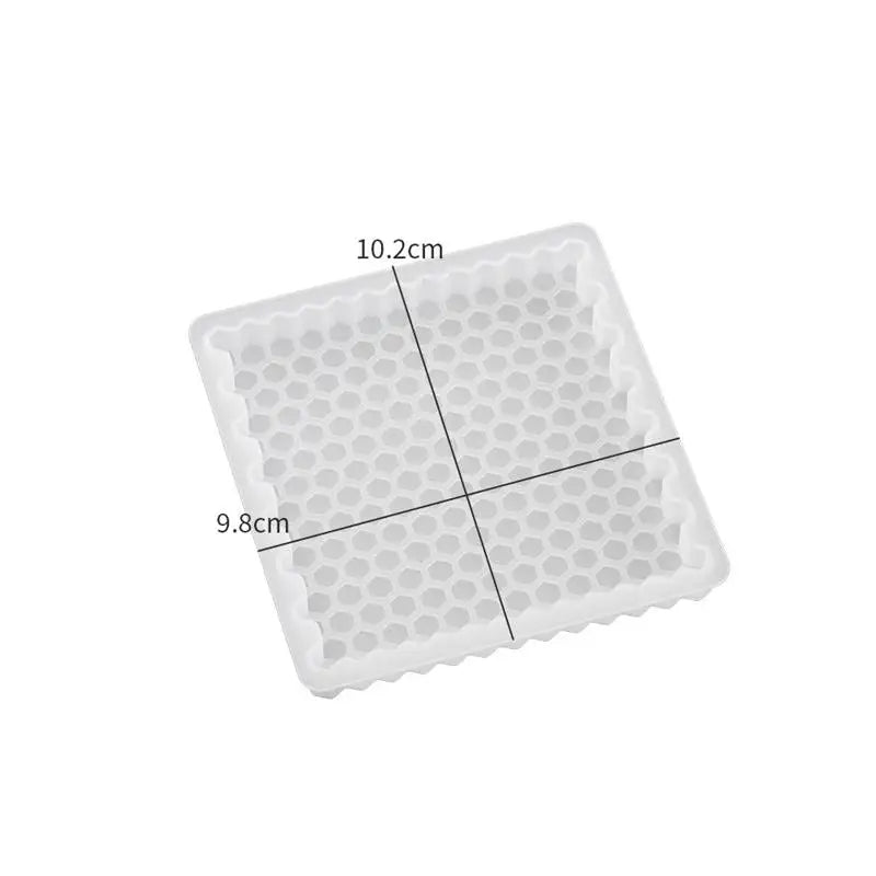 Moules en silicone pour dessous de verre, rayures carrées, pour tasse à thé, plateau, moule en silicone, résine époxy, artisanat fait main, moulage, décoration d'intérieur