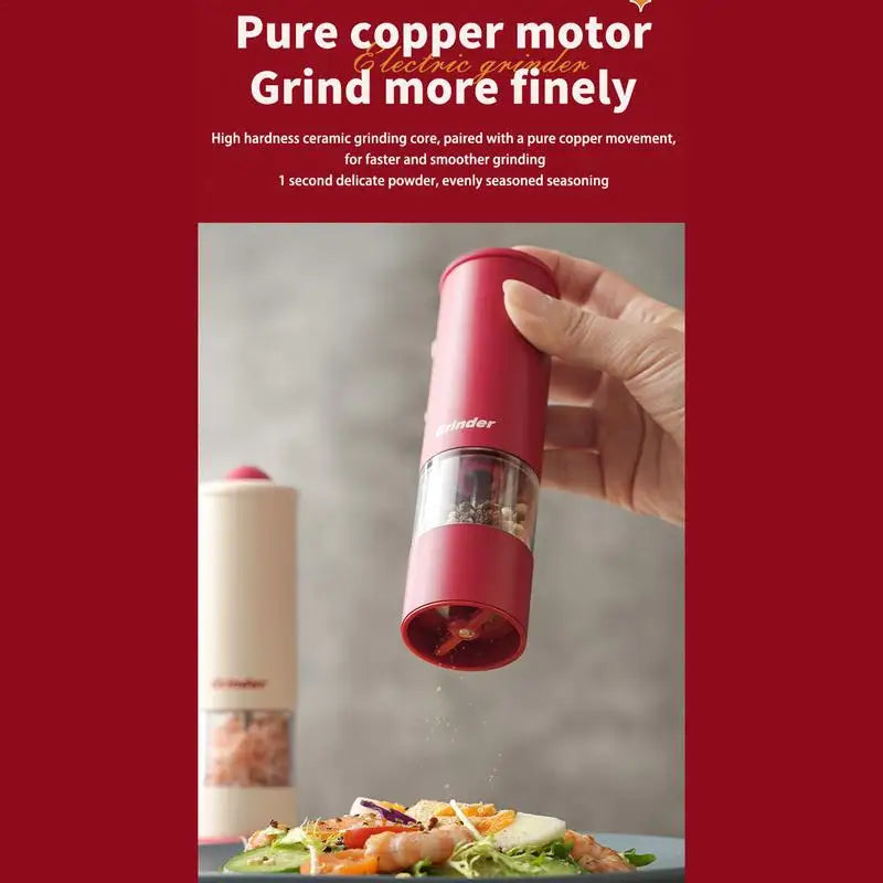 Electric Automatic Mill Pepper and Salt Grinder Spice Grinder Kitchen Cooking Tool Spice Mill Kitchen Tool