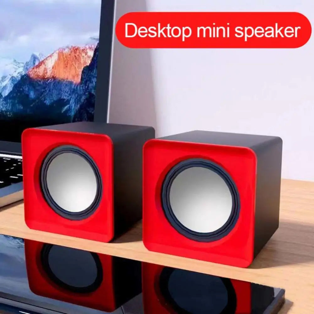 Altavoz de computadora para PC portátil de escritorio Caixa De Som Caja de sonido Sistema de audio de música Bocina Columna Acústica Columna Unidad amplificada