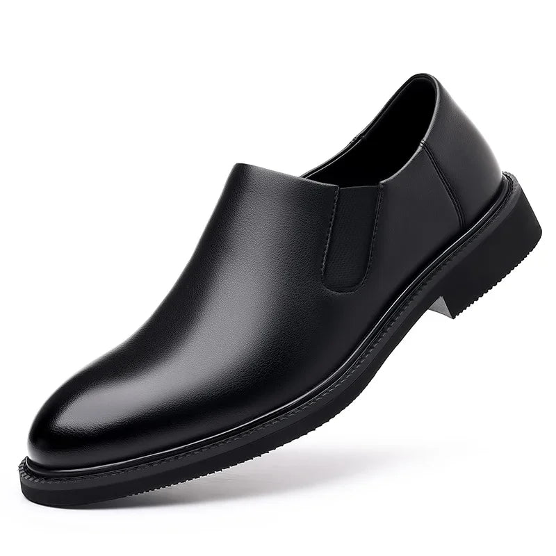 Zapatos formales italianos para hombre, zapatos de vestir de negocios de cuero para boda, zapatos Oxford para hombre, zapatos de oficina Scarpe Uomo Eleganti