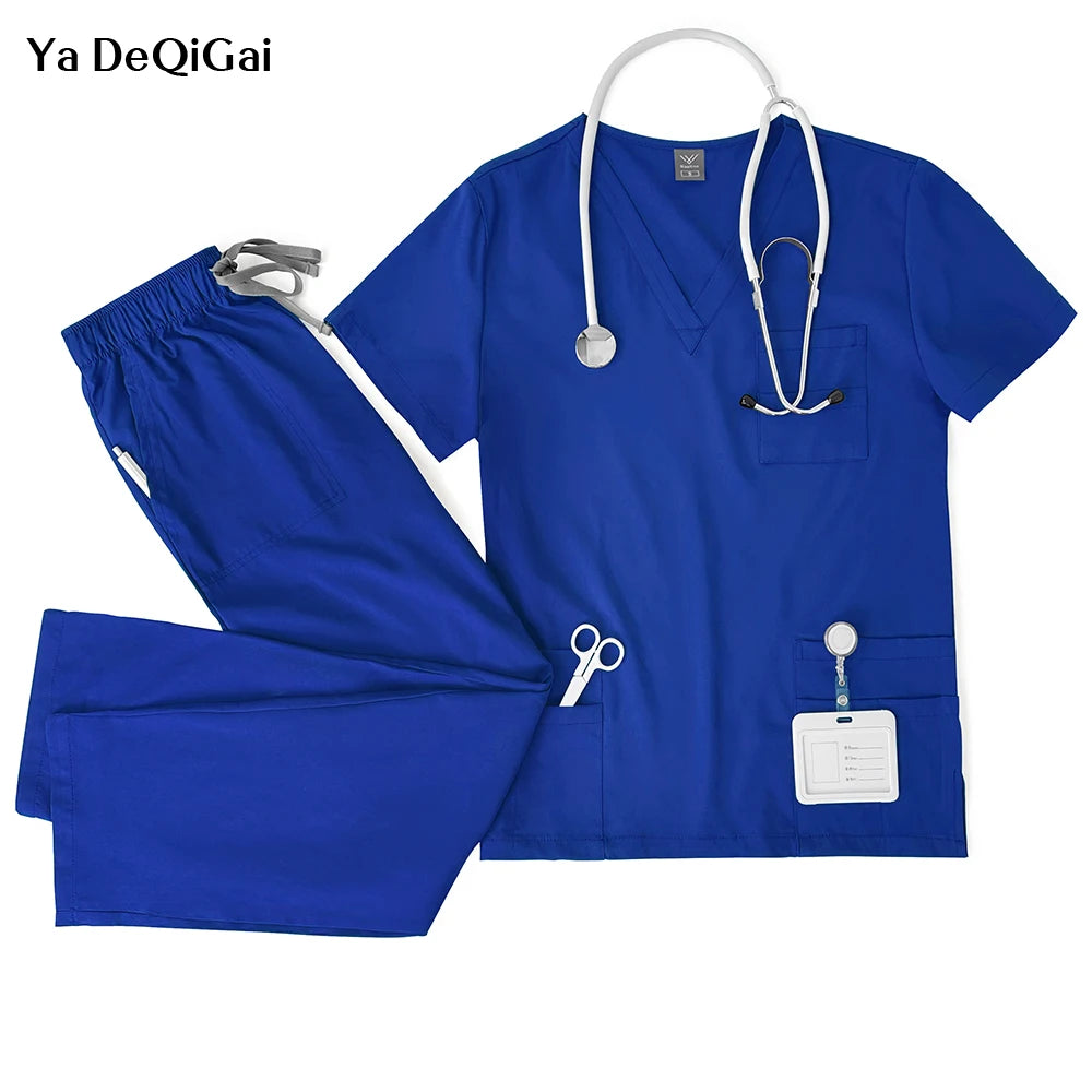 Unisex Medical Scrubs Set – Comfortable, Professional & Perfect for Healthcare Work