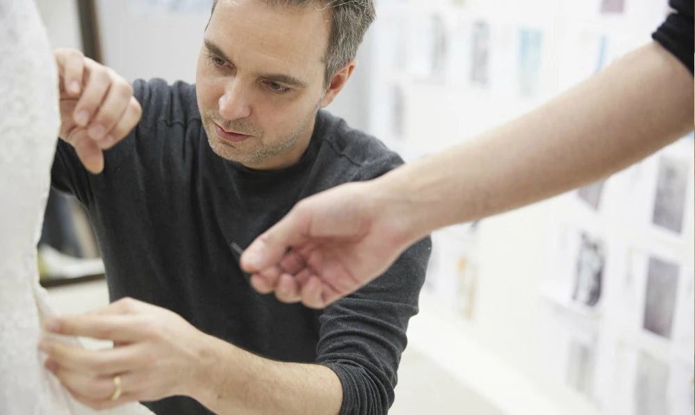 Lujosos Vestidos de Novia para Mujer sin Guantes Exquisito Satén Superficie Vestido de Novia Largo con Cola Vestidos De Novias Personalizados