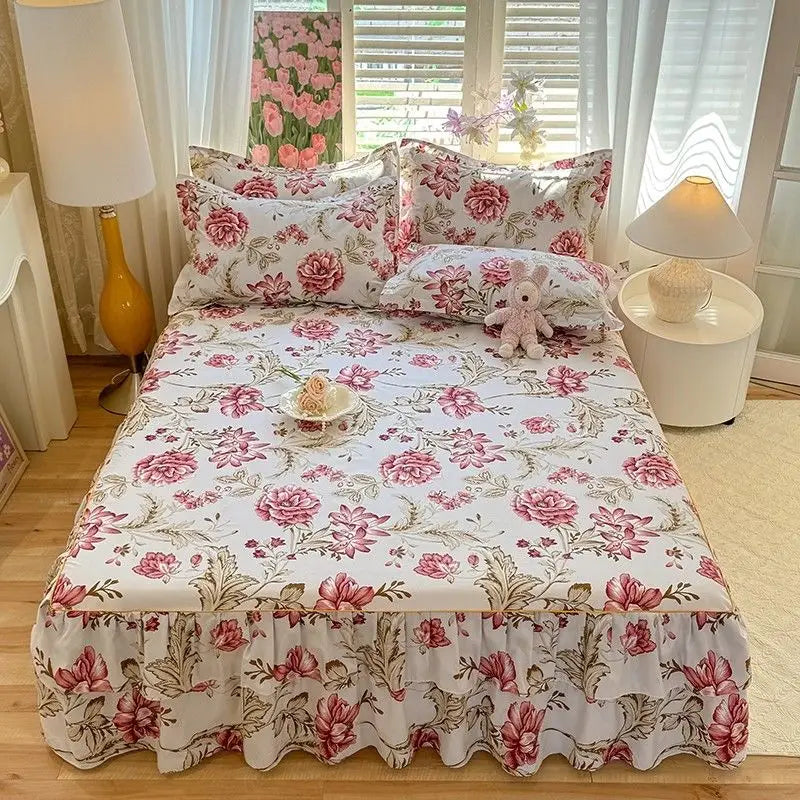 Par de fundas de almohada ultrasuaves con estampado floral